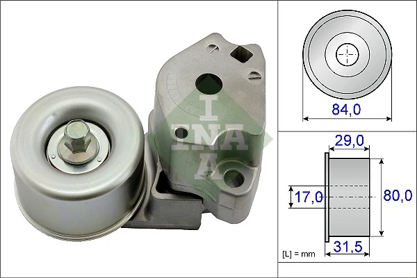 Belt Tensioner, V-ribbed belt